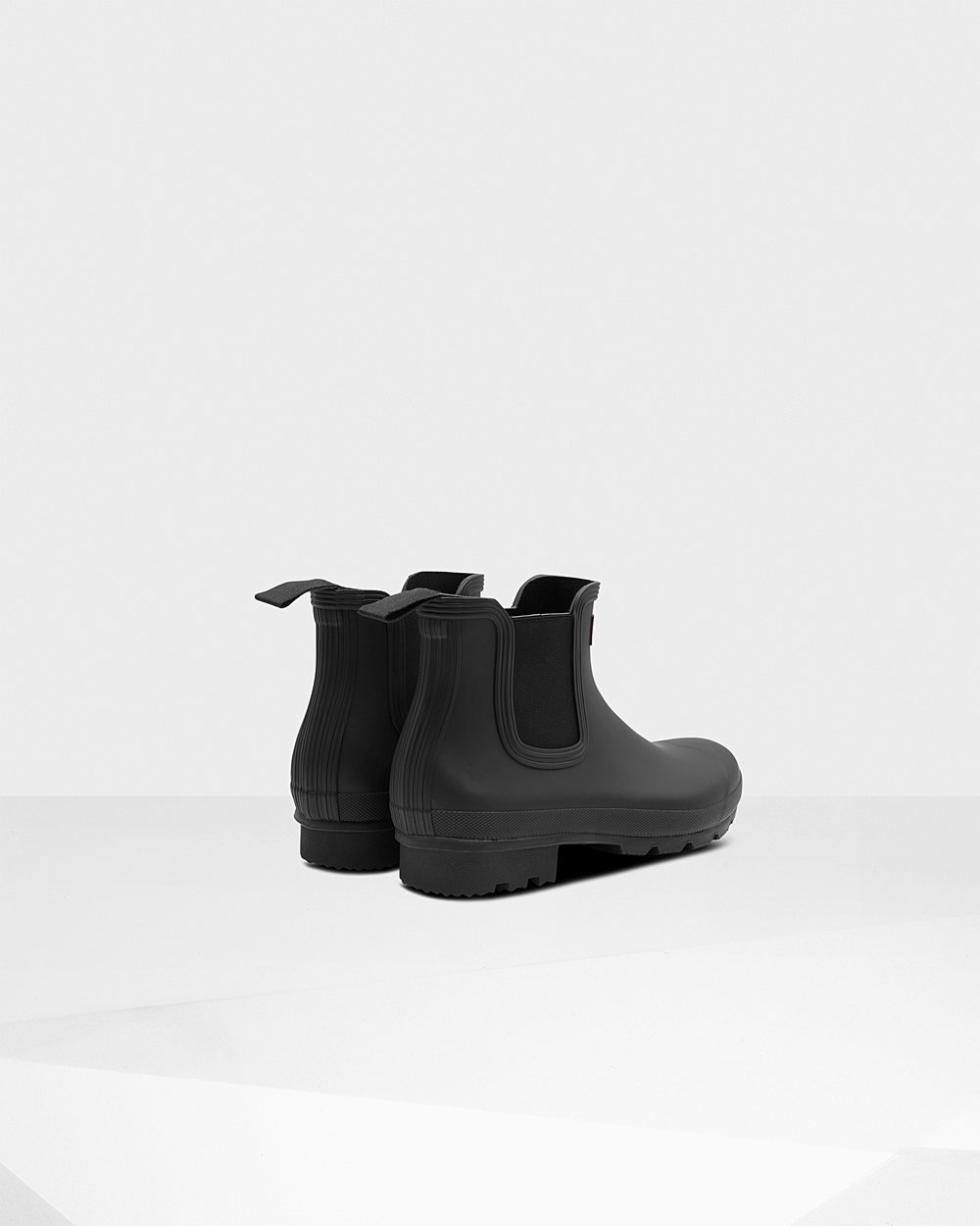 Chelsea Boots Heren - Hunter Original - Zwart - 04XBSYNVL